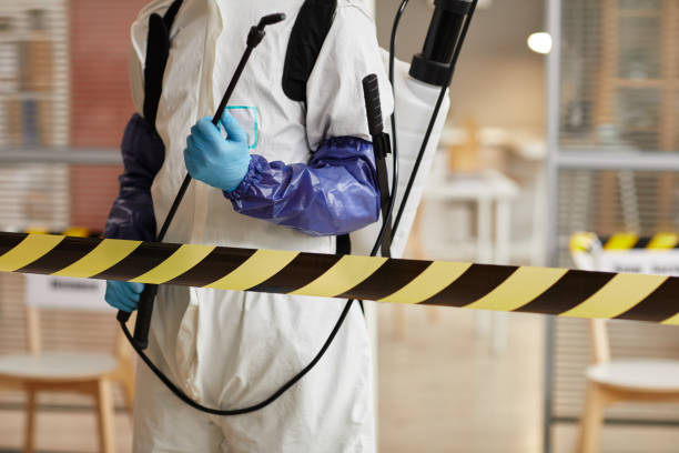 Professional Biohazard technician working in Frederick, CO